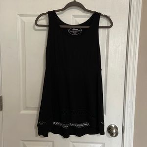 Black soma tank top